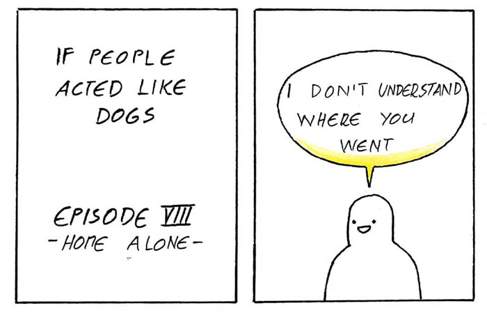 8 Hilariously Accurate Comics That Show What Would Happen If People Acted Like Dogs
