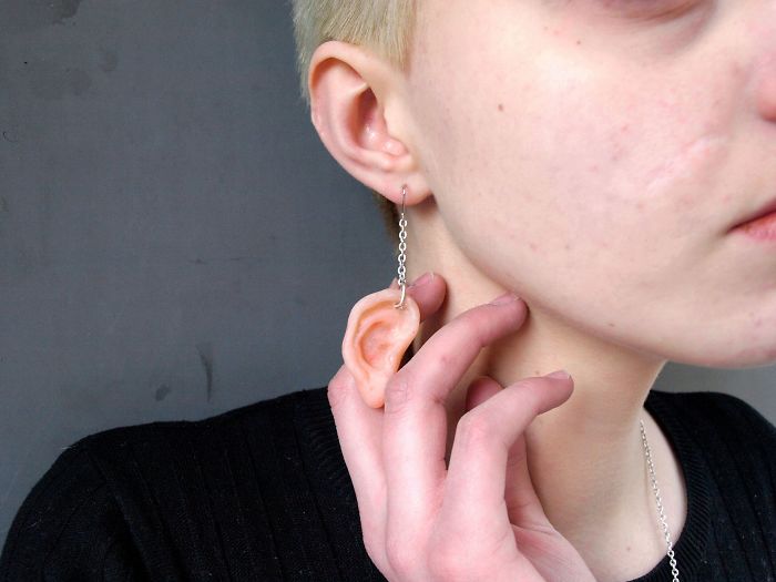 I Create Jewelry, Which Is Looks Like It Was Made Of Real Human Parts.