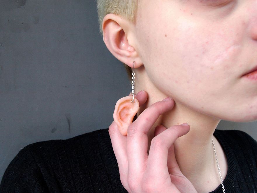 I Create Jewelry, Which Is Looks Like It Was Made Of Real Human Parts.