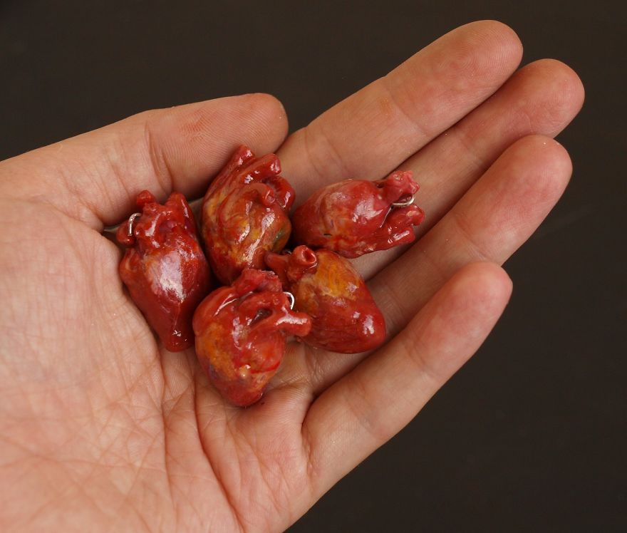 I Create Jewelry, Which Is Looks Like It Was Made Of Real Human Parts.