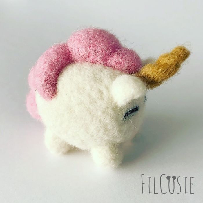 I Create Mini Figurines Out Of Felt