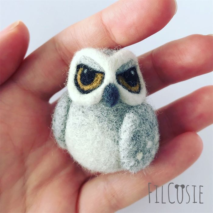 I Create Mini Figurines Out Of Felt