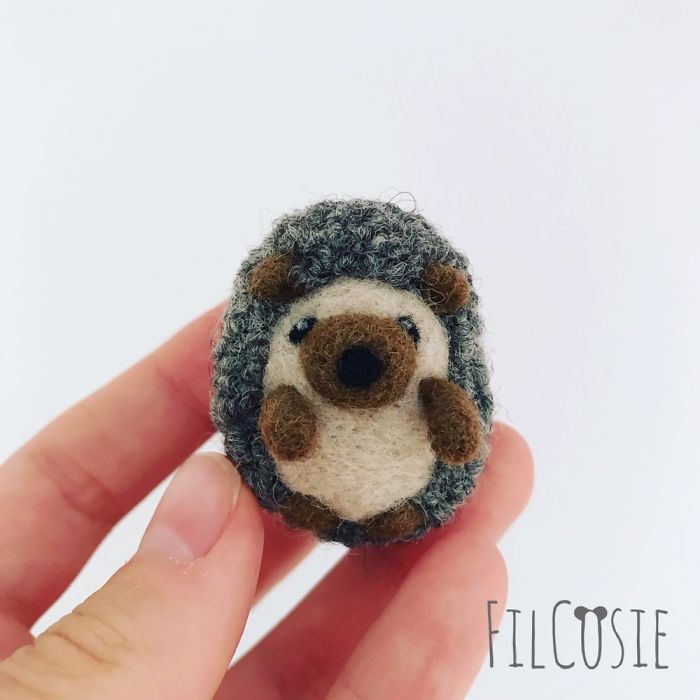 I Create Mini Figurines Out Of Felt