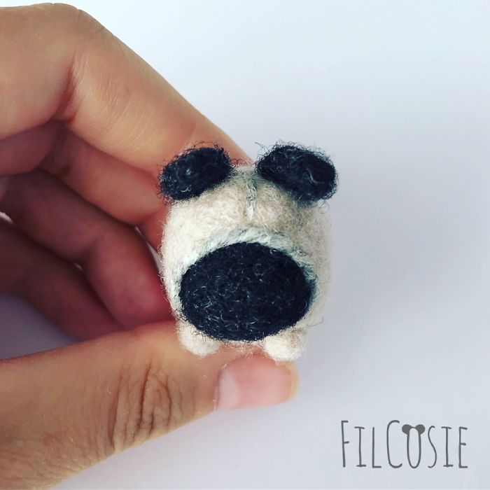 I Create Mini Figurines Out Of Felt