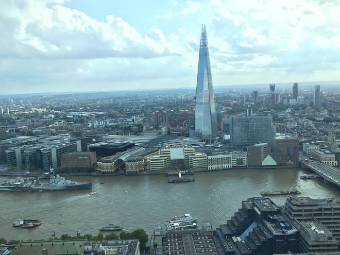 Views From Sky Garden In London!