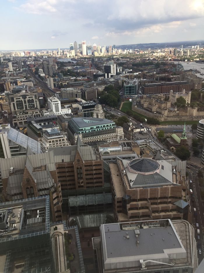 Views From Sky Garden In London!