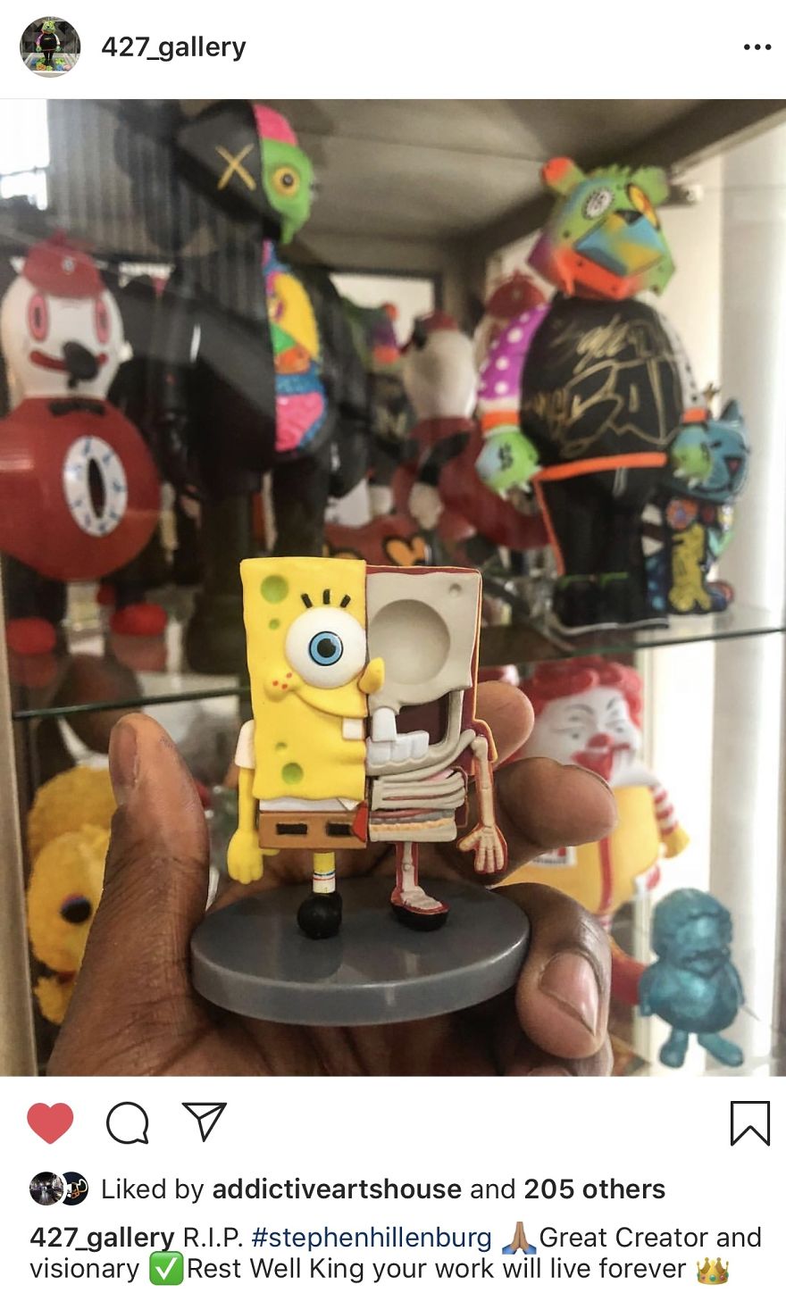 Artists Everywhere Pay Tribute To Stephen Hillenburg, With Spongebob Inspired Art