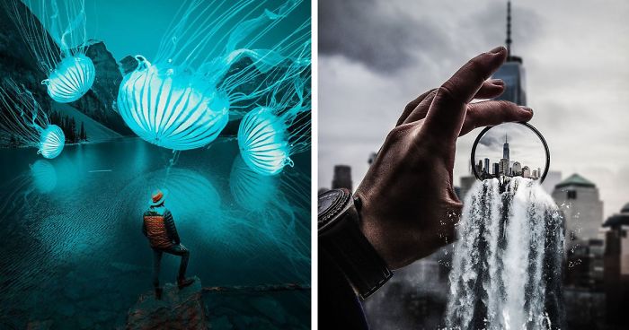 I Taught Myself How To Use Photoshop So That I Could Create These Surreal Images