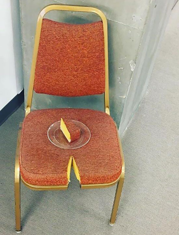 Delicious Chair Or Comfortable Cake?