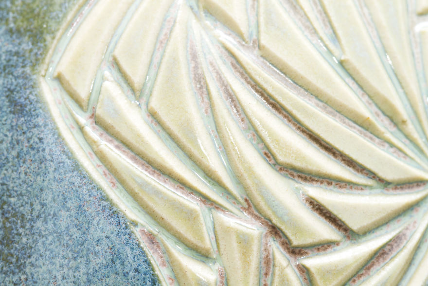 I Took My Design From Drawing In Grade School Paper Margins And Carve It Into The Surfaces Of My Ceramics