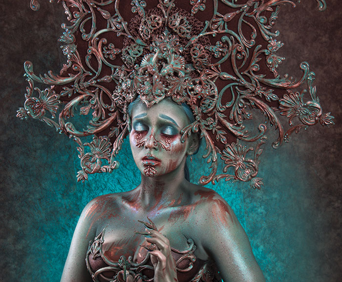 I Began Experimenting With Makeup When I Was 14, Now I Use It To Create These Dark Characters