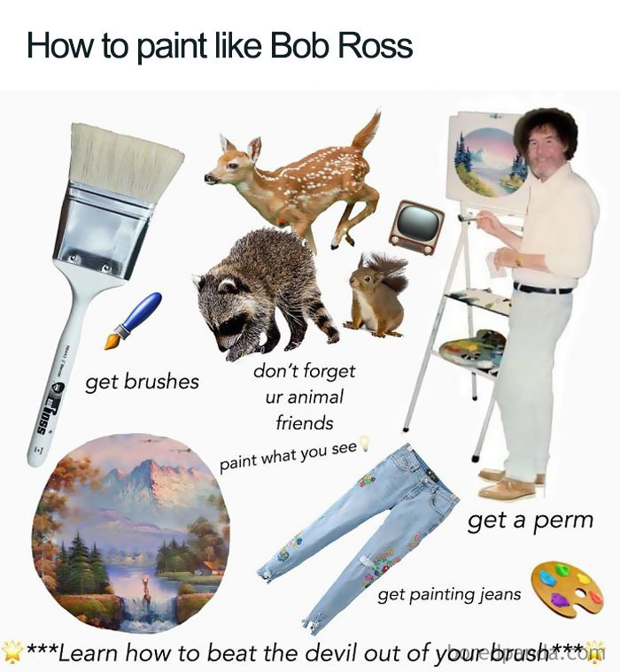 Funny-Bob-Ross-Memes