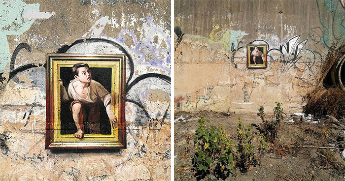 Artist Replicates Famous Paintings In The Most Unusual And Abandoned Places