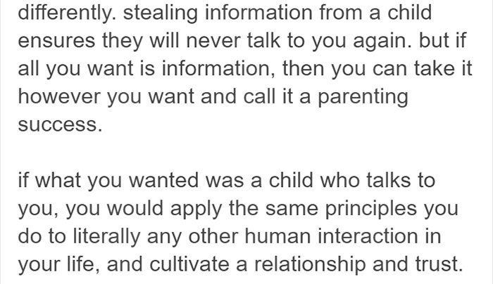 Woman Explains Why You Should Respect Your Child's Privacy In An Eye-Opening Message Woman Explains Why You Should Respect Your Child's Privacy In An Eye-Opening Message
