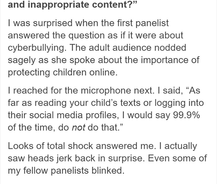 Woman Explains Why You Should Respect Your Child's Privacy In An Eye-Opening Message Woman Explains Why You Should Respect Your Child's Privacy In An Eye-Opening Message