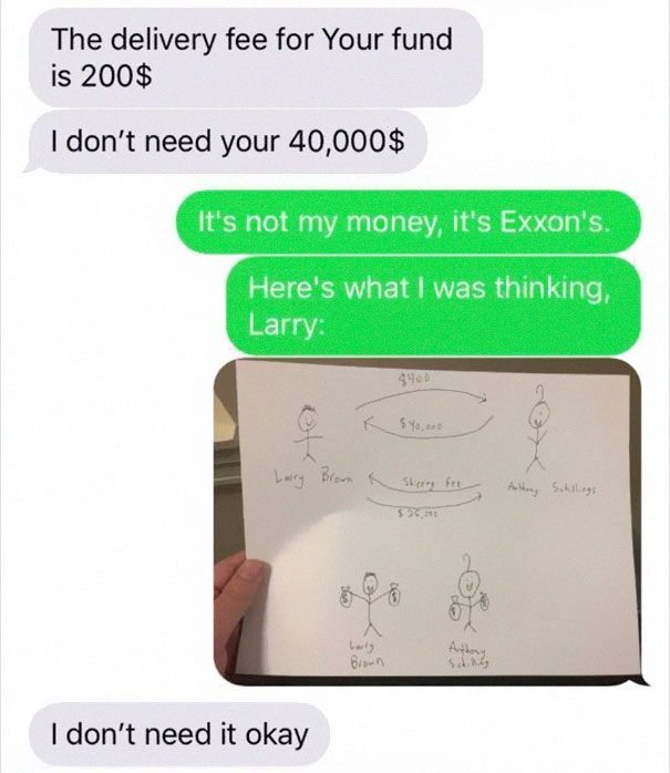 Guy Beats The Scammer At Their Own Game