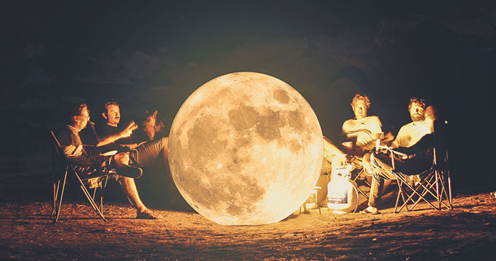 I Am A Selenophile That Expresses His Love To The Moon Through Art