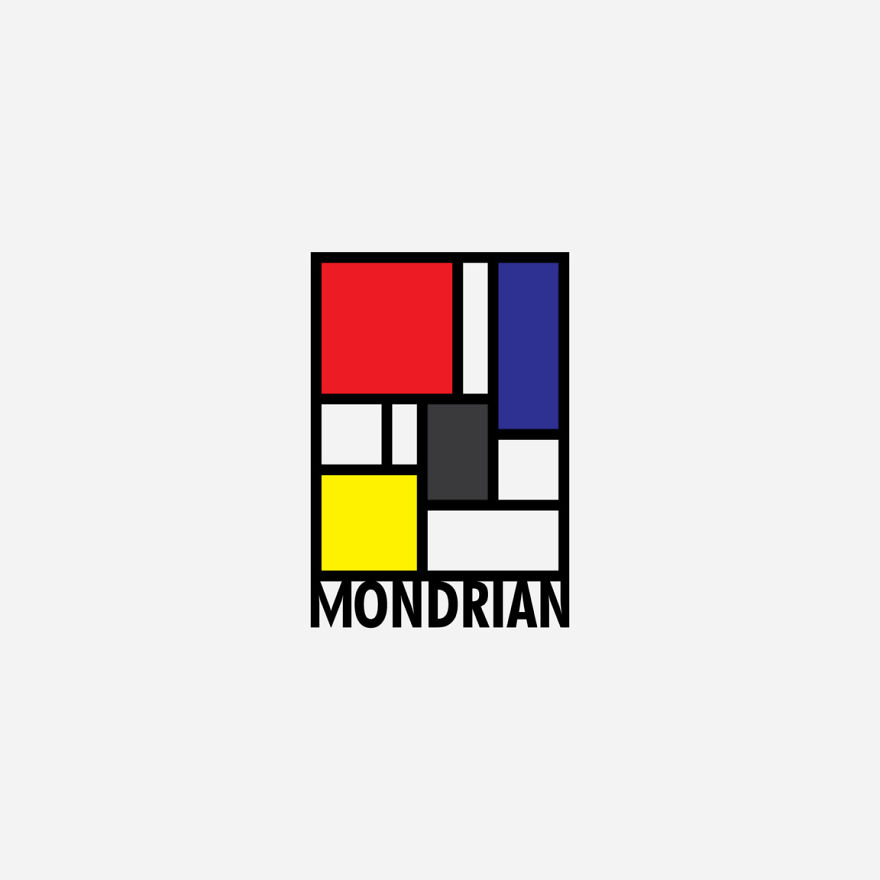 Here's How Logos Of Famous Painters Would Look Here's How Logos Of Famous Painters Would Look