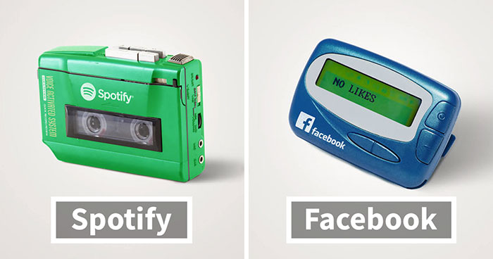 8 Technologies Of Today Transformed Into Objects From The 1980s