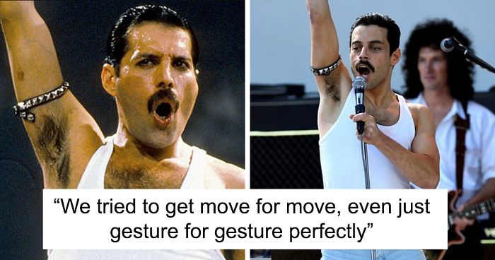 Someone Made A Side-By-Side Comparison Of Rami Malek And Freddie Mercury An Live Aid, And It’s Like Watching The Same Person