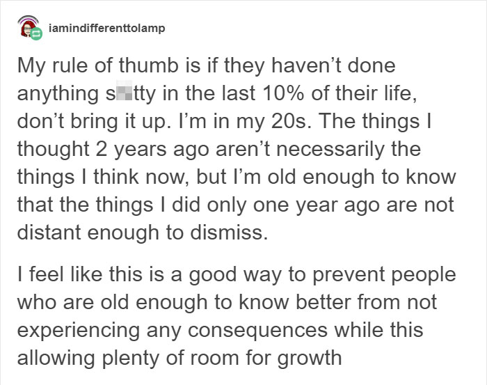 This Person Confesses To Doing Horrible Things In The Past And Explains Why Nobody Should Judge Him For It