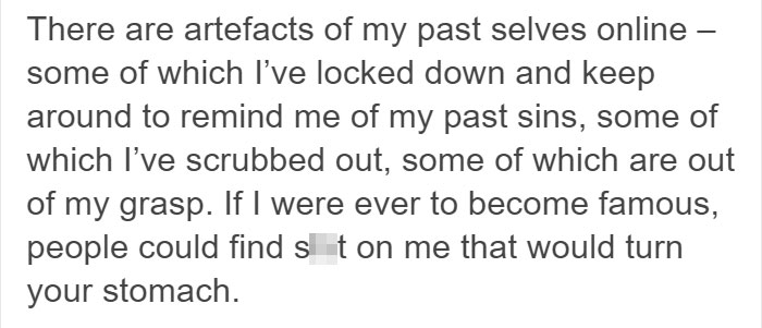 This Person Confesses To Doing Horrible Things In The Past And Explains Why Nobody Should Judge Him For It This Person Confesses To Doing Horrible Things In The Past And Explains Why Nobody Should Judge Him For It