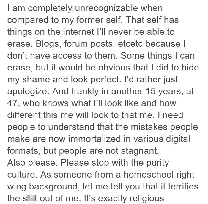 This Person Confesses To Doing Horrible Things In The Past And Explains Why Nobody Should Judge Him For It This Person Confesses To Doing Horrible Things In The Past And Explains Why Nobody Should Judge Him For It