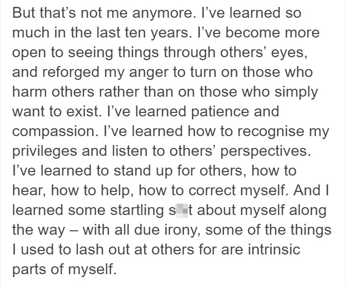 This Person Confesses To Doing Horrible Things In The Past And Explains Why Nobody Should Judge Him For It This Person Confesses To Doing Horrible Things In The Past And Explains Why Nobody Should Judge Him For It