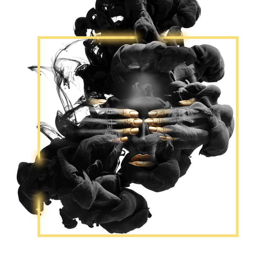 I Create Digital Artwork Using A Technique Called "Double Exposure" To Cope With Trauma In My Life