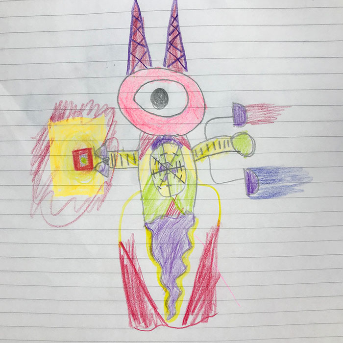 Dad Turns His Sons' Doodles Into Anime Characters, And The Result Is Amazing (Part V) Dad Turns His Sons' Doodles Into Anime Characters, And The Result Is Amazing (Part V)