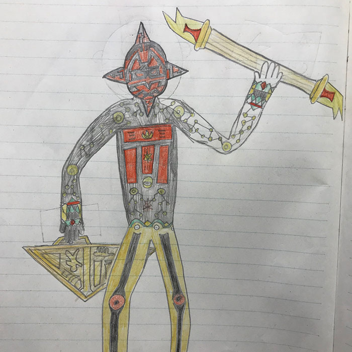 Dad Turns His Sons' Doodles Into Anime Characters, And The Result Is Amazing (Part V)