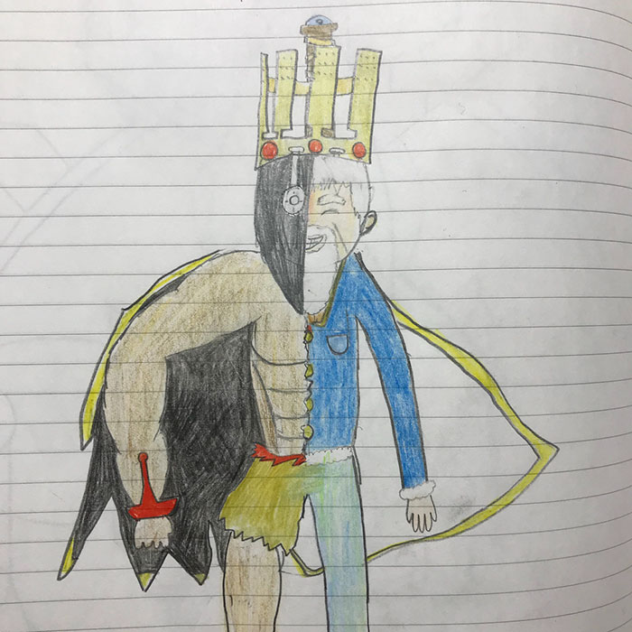 Dad Turns His Sons' Doodles Into Anime Characters, And The Result Is Amazing (Part V) Dad Turns His Sons' Doodles Into Anime Characters, And The Result Is Amazing (Part V)