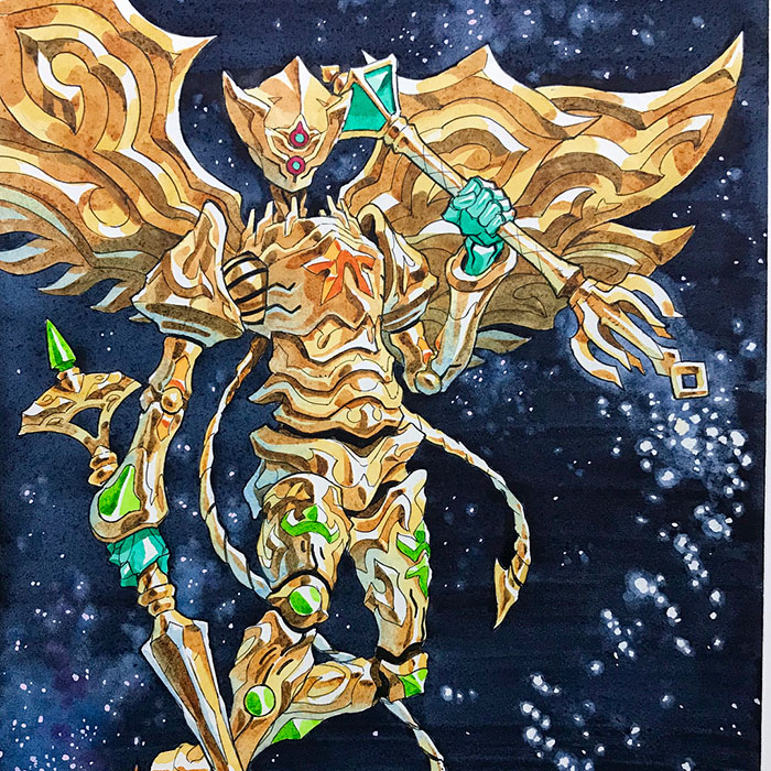 Dad Turns His Sons' Doodles Into Anime Characters, And The Result Is Amazing (Part V)