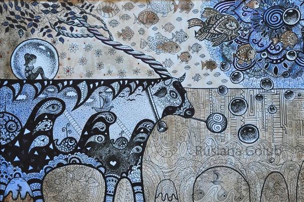 Spiritual Art. Watercolor Paintings By Ruslana Golub Spiritual Art. Watercolor Paintings By Ruslana Golub