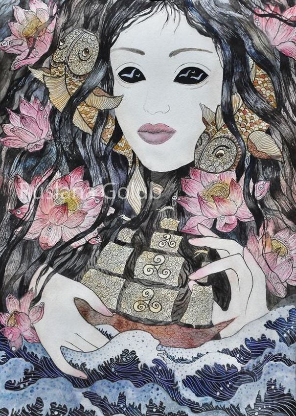 Spiritual Art. Watercolor Paintings By Ruslana Golub Spiritual Art. Watercolor Paintings By Ruslana Golub