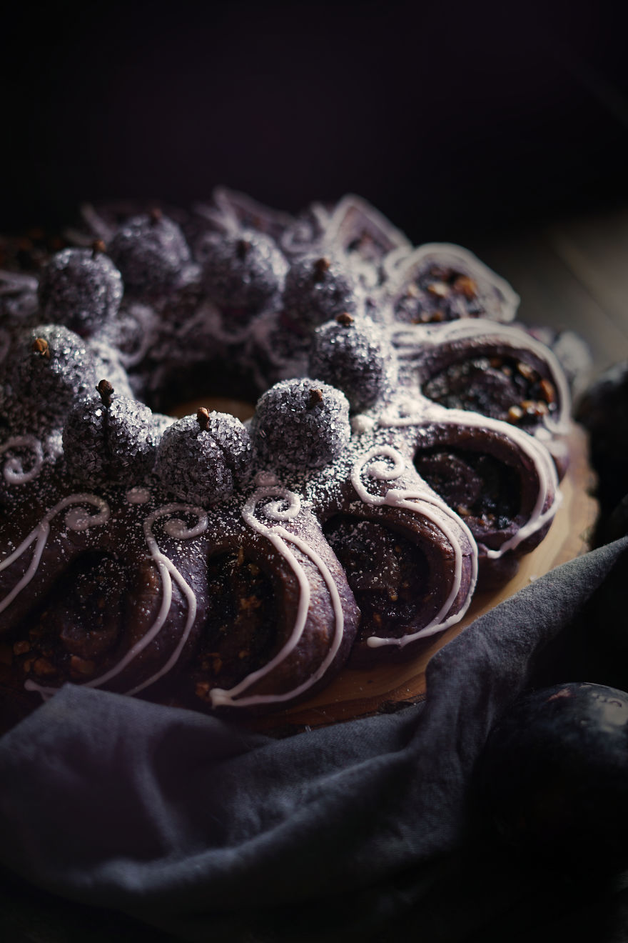 Sugarplum Fairy Filled Tear And Share Rolls