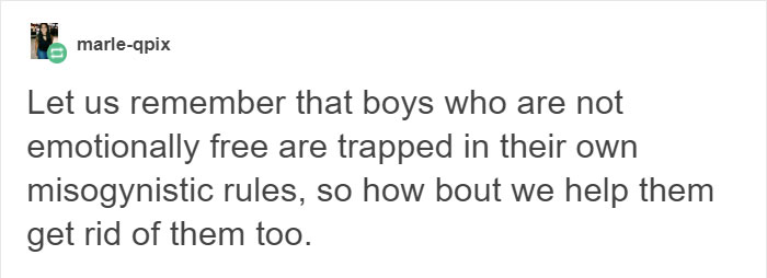 Tumblr Users Explain Why It Is Important To Take Care Of Men&rsquo;s Emotional Needs And It Will Encourage You To Compliment Men More