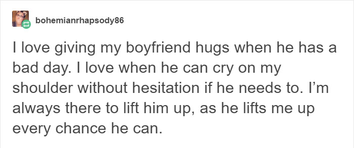 Tumblr Users Explain Why It Is Important To Take Care Of Men’s Emotional Needs And It Will Encourage You To Compliment Men More Tumblr Users Explain Why It Is Important To Take Care Of Men’s Emotional Needs And It Will Encourage You To Compliment Men More