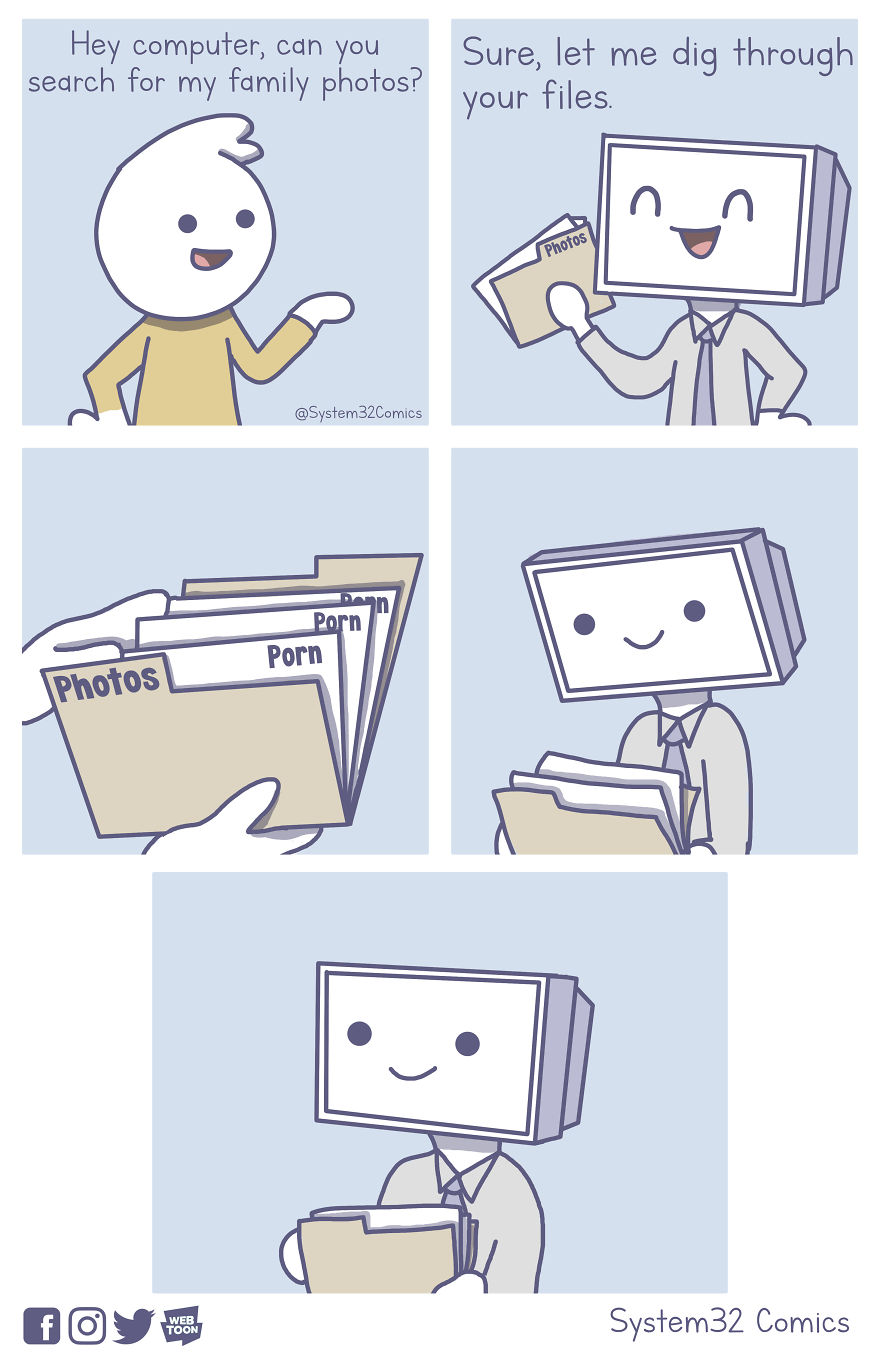 What Happens If You Let A Computer Draw Comics? (6 Comics)