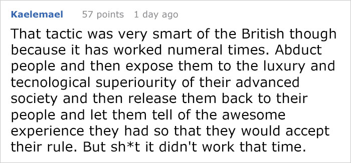 Writer Who's Against Illegal Immigration Says Government Should Bring Civilization To 'Uncontacted Tribe', Gets Murdered By Words Writer Who's Against Illegal Immigration Says Government Should Bring Civilization To 'Uncontacted Tribe', Gets Murdered By Words
