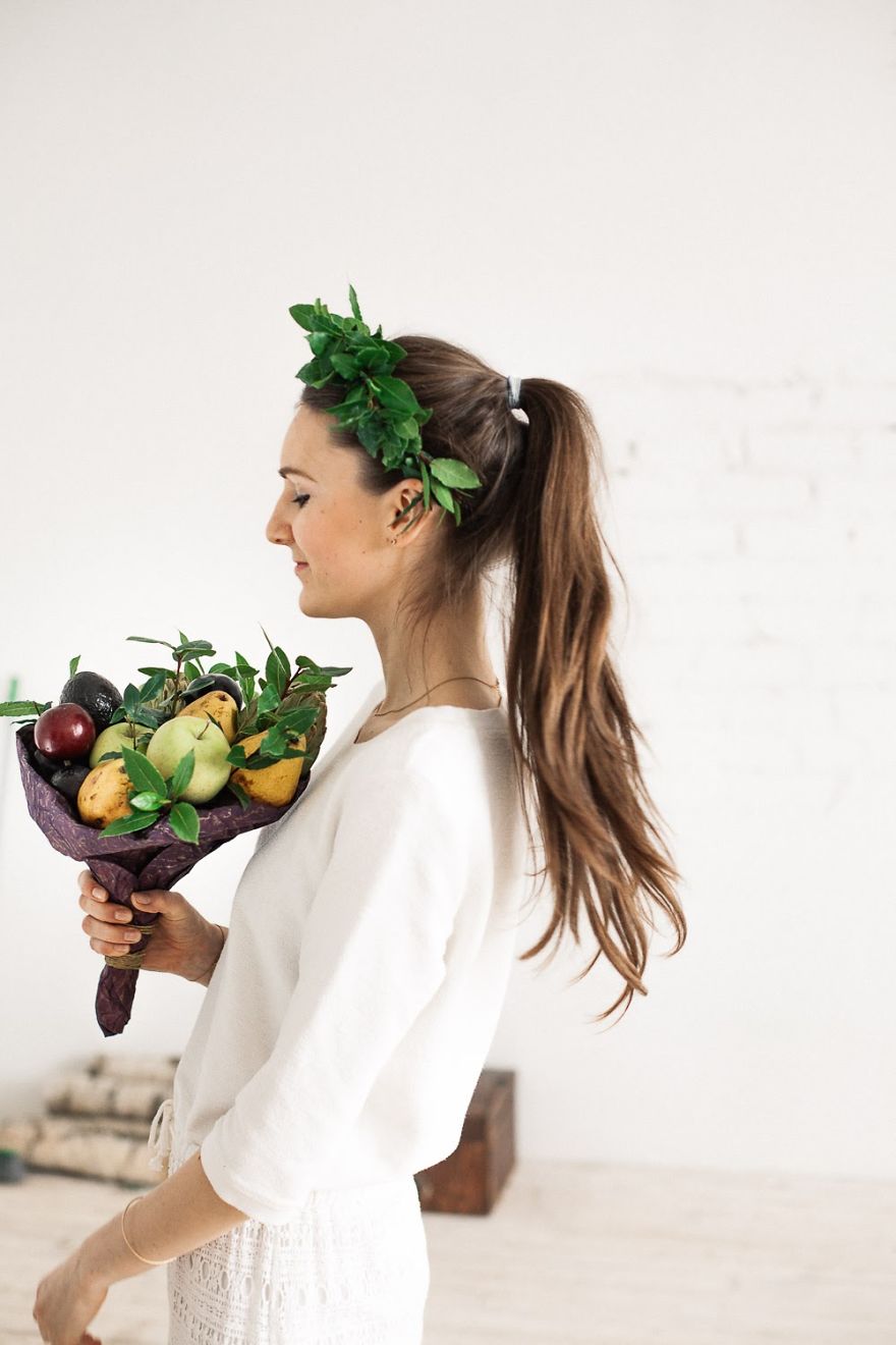Portrait Of Myself With Laurel Crown