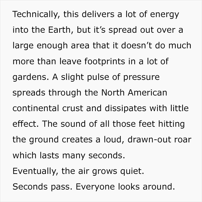Scientist Hilariously Answers What Would Happen If Everybody On Earth Jumped At The Same Time Scientist Hilariously Answers What Would Happen If Everybody On Earth Jumped At The Same Time
