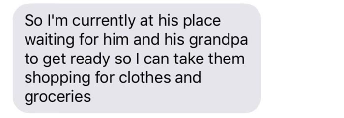 Husband Texts Wife He Spent $800 From Their Vacation Budget On His Student After Noticing His Clothing