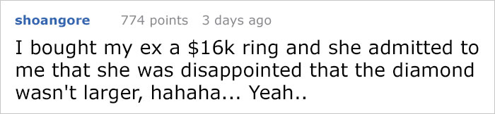 Woman Finds A Ring In Her Boyfriend's Nightstand, Posts It To A Ring-Shaming Group Woman Finds A Ring In Her Boyfriend's Nightstand, Posts It To A Ring-Shaming Group
