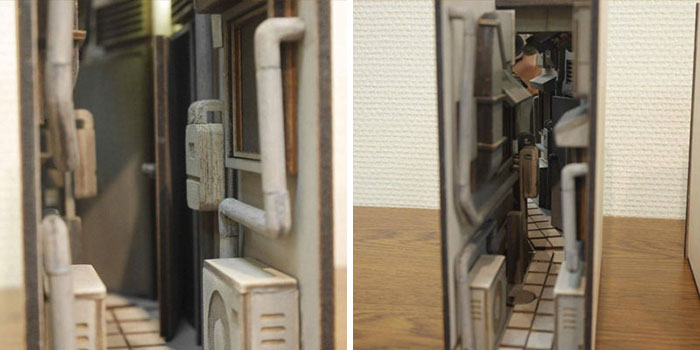 Creative Bookends By Japanese Artist That You Have To See From Up Close To Really Appreciate Creative Bookends By Japanese Artist That You Have To See From Up Close To Really Appreciate