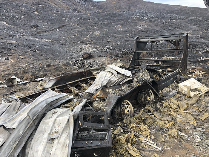 Man Shares Tragic Before & After Photos Of His Tiny DIY House After California Wildfires Man Shares Tragic Before & After Photos Of His Tiny DIY House After California Wildfires