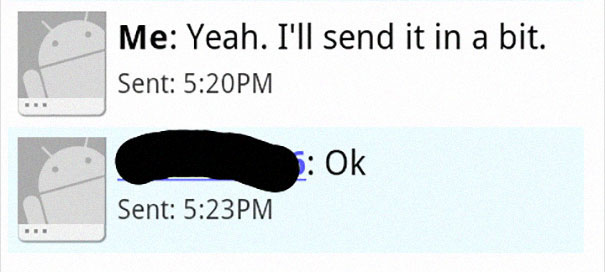 &ldquo;I Received A Text From Someone Asking For Topless Photos. I Obliged. He Had The Wrong Number&rdquo;