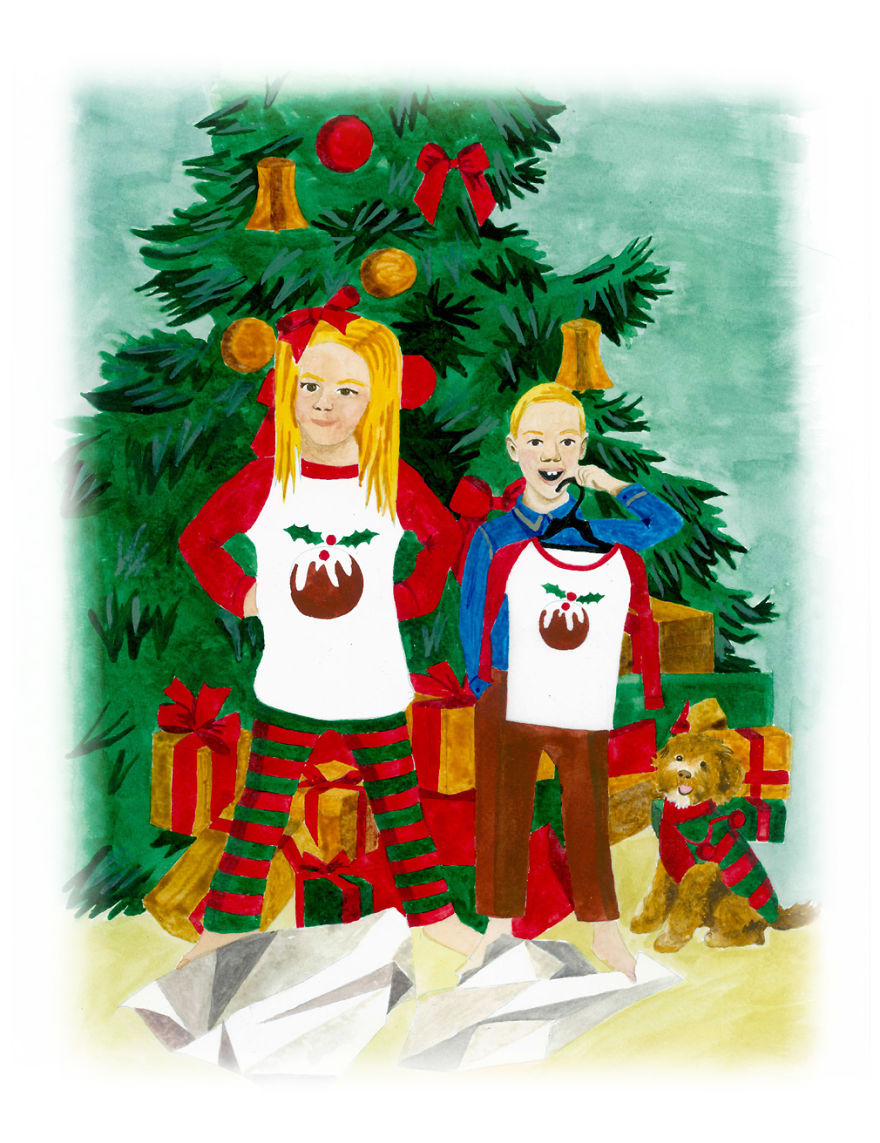 Just 7 Perfect Christmas Memories Illustrated In Watercolor