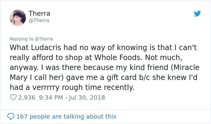 Struggling Woman Has $375 Worth Of Groceries Covered By A Kind Stranger, Later Finds Out It's Ludacris