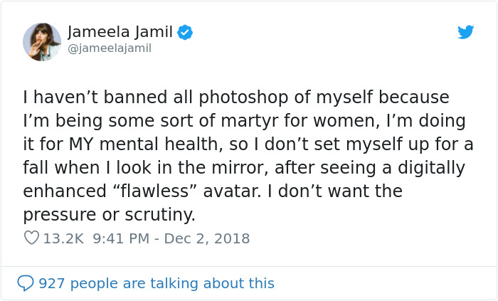 Jameela Jamil Explains Why Airbrushing Should Be Illegal By Posting Examples